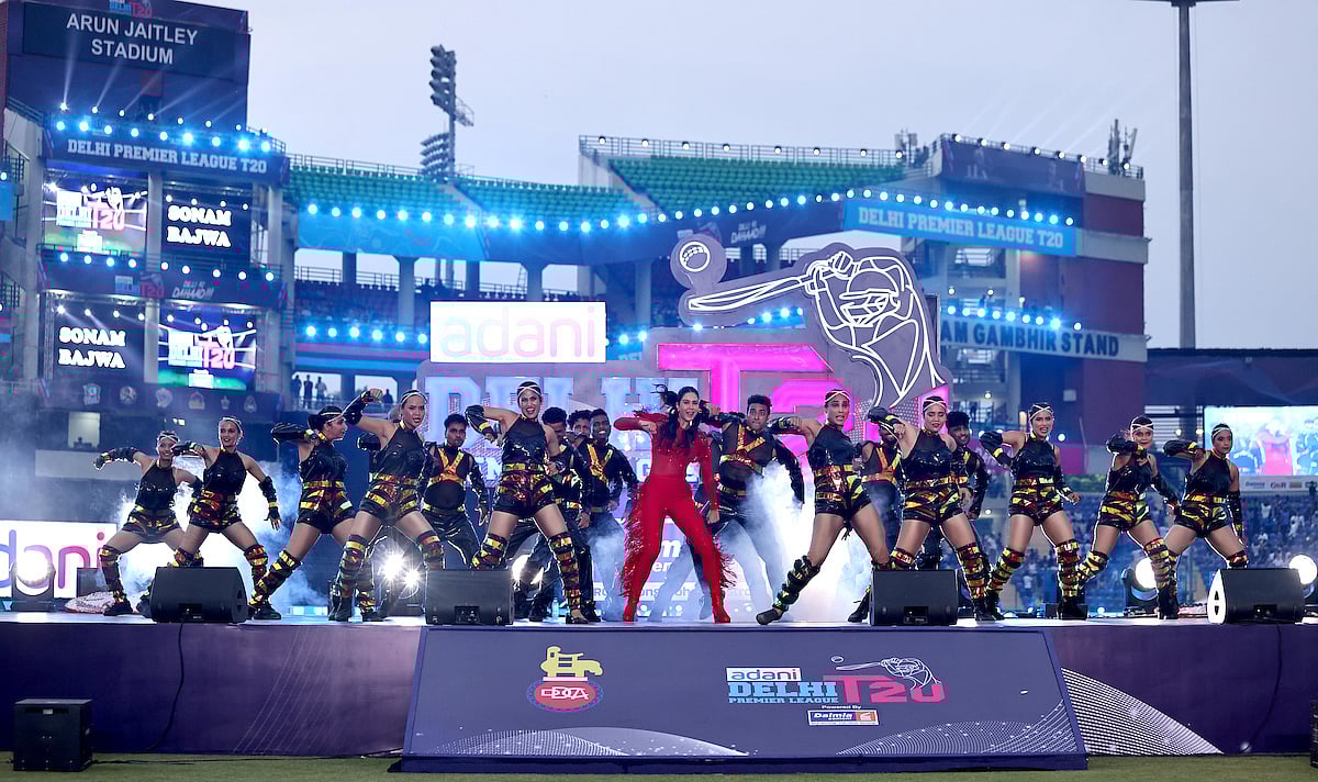 Delhi Premier League : Sonam Bajwa at Delhi Premier League 2024 opening ceremony.